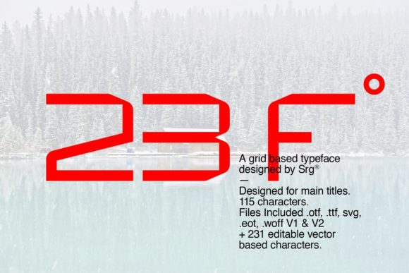 23F: A Futuristic Display Font for Scroll-Stopping Marketing