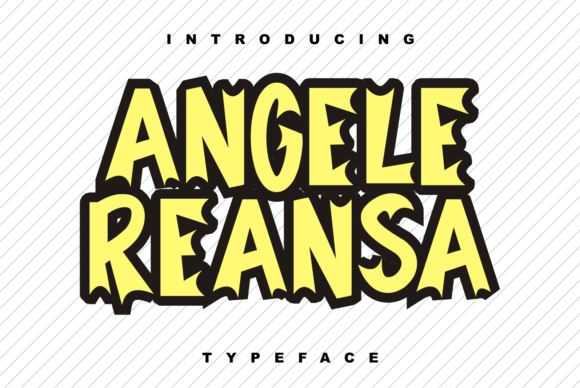 Angele Reansa: The Ultimate Trendy Display Font for Creatives