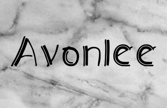 Avonlee Display Font for Impactful Campaign Headlines