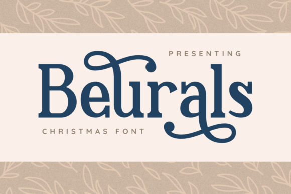Beurals Vintage Display Font for Campaign Creators