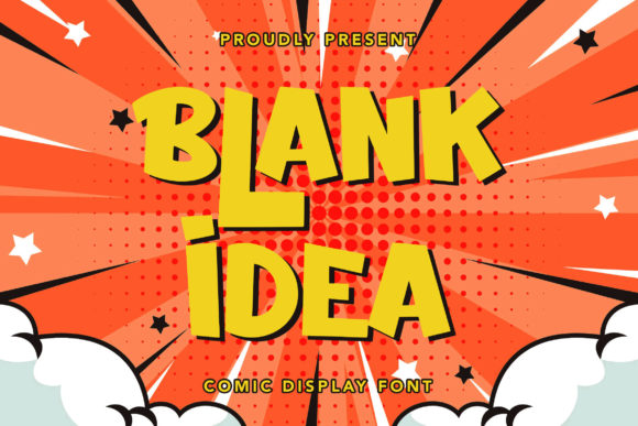 Blank Idea Font for Friendly, Playful Campaign Design