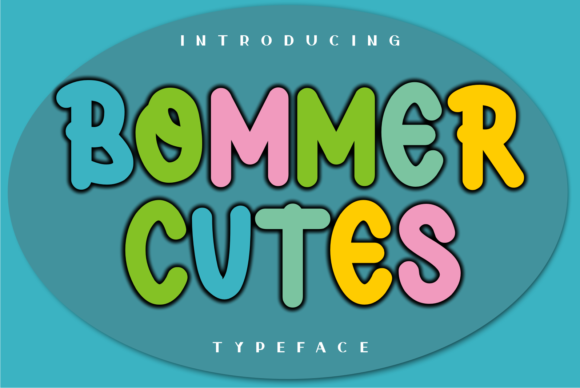 Bommer Cutes: A Trendy Display Font for Bold Brand Identity