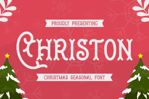 Christon Font: A Vintage Display Typeface for Joyful Branding