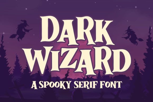 Dark Wizard: The Playful Horror Display Font