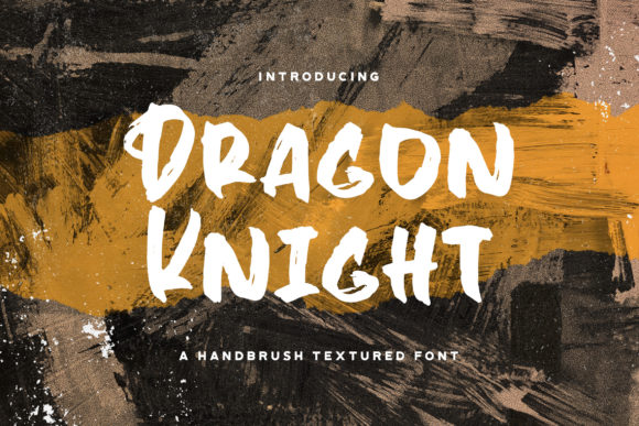Dragon Knight Display Font for Editorial Impact