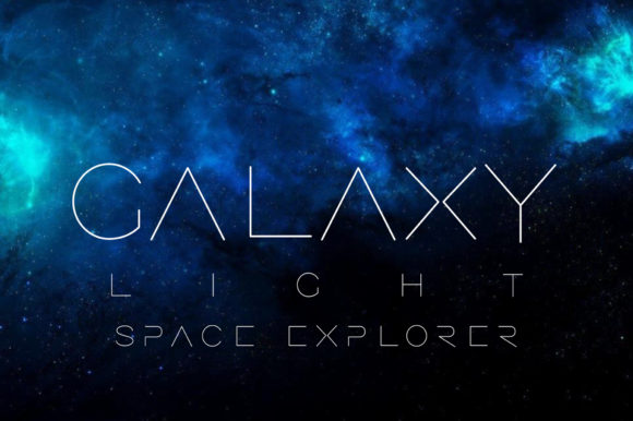 Galaxy Light: A Minimal Display Font for Publishers