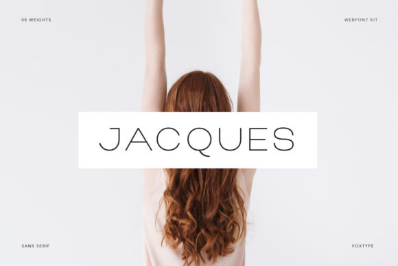 Jacques Display Font for Clear, Quirky Branding