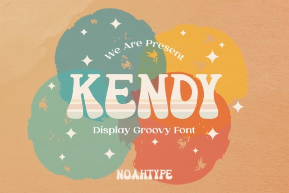 Kendy: A Fun Display Font for Modern Digital Branding