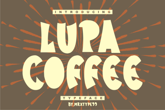 Lupa Coffee Display Font for Bold Digital Branding