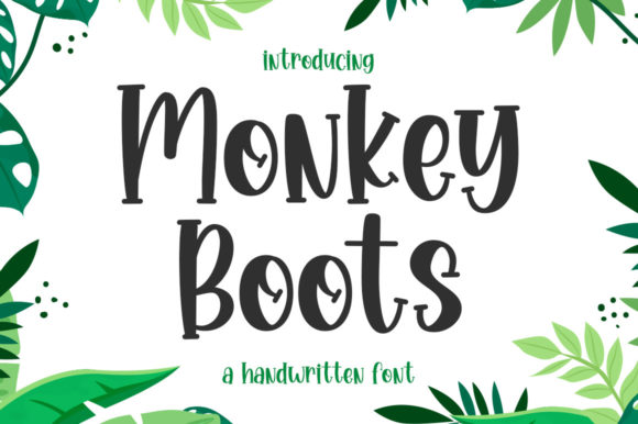 Monkey Boots Font: Fresh & Quirky Display Fonts for Social Creatives