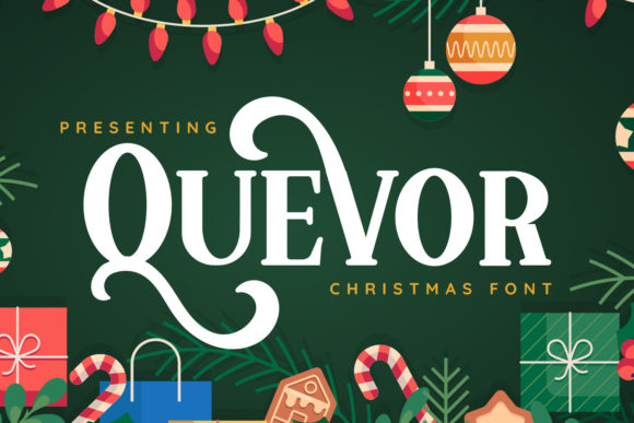 Quevor Vintage Display Font for Modern Web Design