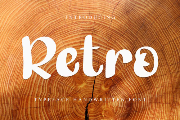 Retro Display Font for Confident Branding and Crafting