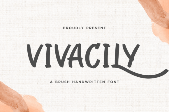 Vivacily: A Cool, Simple Display Font for Branding