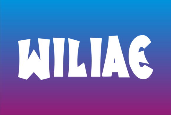 Wiliae Font: A Bold Display Typeface for Creative Products